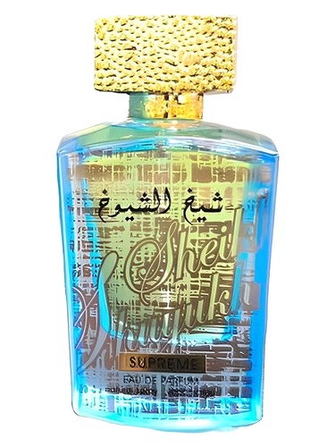 Sheikh Al Shuyukh Supreme Lattafa Perfumes — аромат