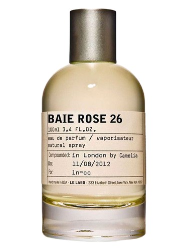 Baie Rose 26 Chicago Le Labo