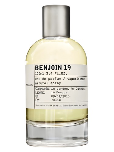Benjoin 19 Moscow Le Labo