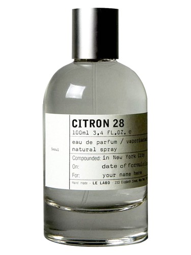 Citron 28 Seoul Le Labo — аромат