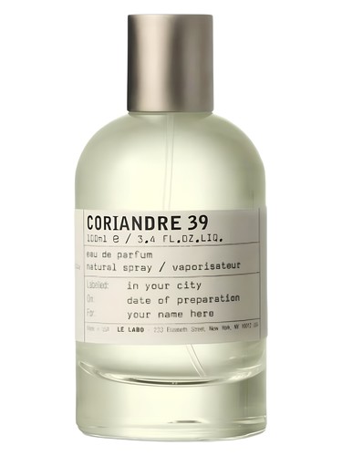 Coriandre 39 Mexico Le Labo — аромат