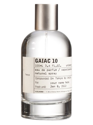 Gaiac 10 Tokyo Le Labo