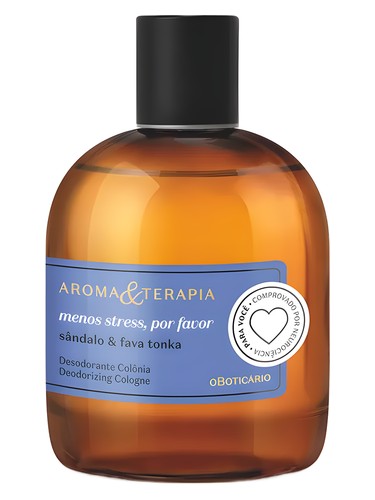 Aroma & Terapia Menos Stress O Boticário — аромат