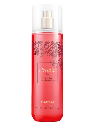 Body Splash Floratta Red O Boticário — аромат