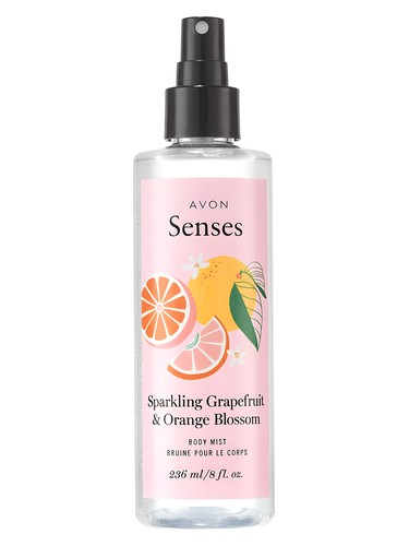Senses Sparkling Grapefruit & Orange Blossom Avon