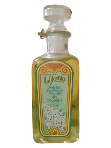 California Anniversary Keepsake White Lilac Avon — аромат