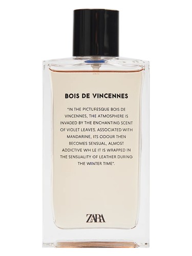 Bois de Vincennes Zara — аромат