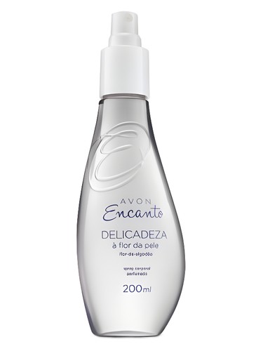 Encanto Delicadeza Flor de Algodão Avon