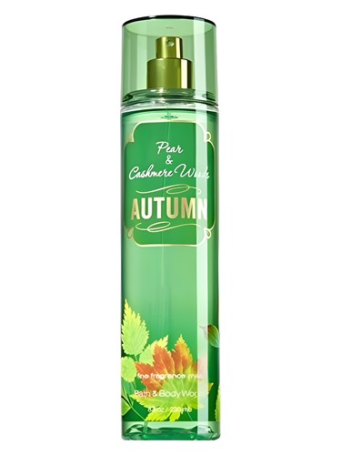 Autumn Pear & Cashmere Woods Bath & Body Works