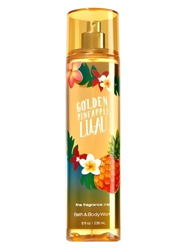 Golden Pineapple Luau Bath & Body Works