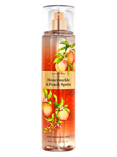 Honeysuckle & Peach Spritz Bath & Body Works — аромат