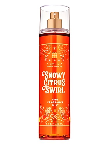 Snowy Citrus Swirl Bath & Body Works