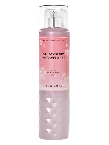 Strawberry Snowflakes Bath & Body Works