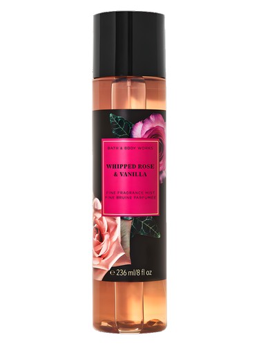 Whipped Rose & Vanilla Bath & Body Works — аромат