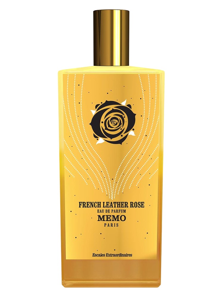 French Leather Rose Memo Paris