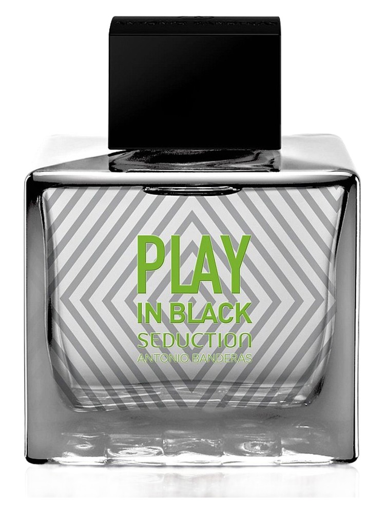 Play In Black Seduction for Men Antonio Banderas
