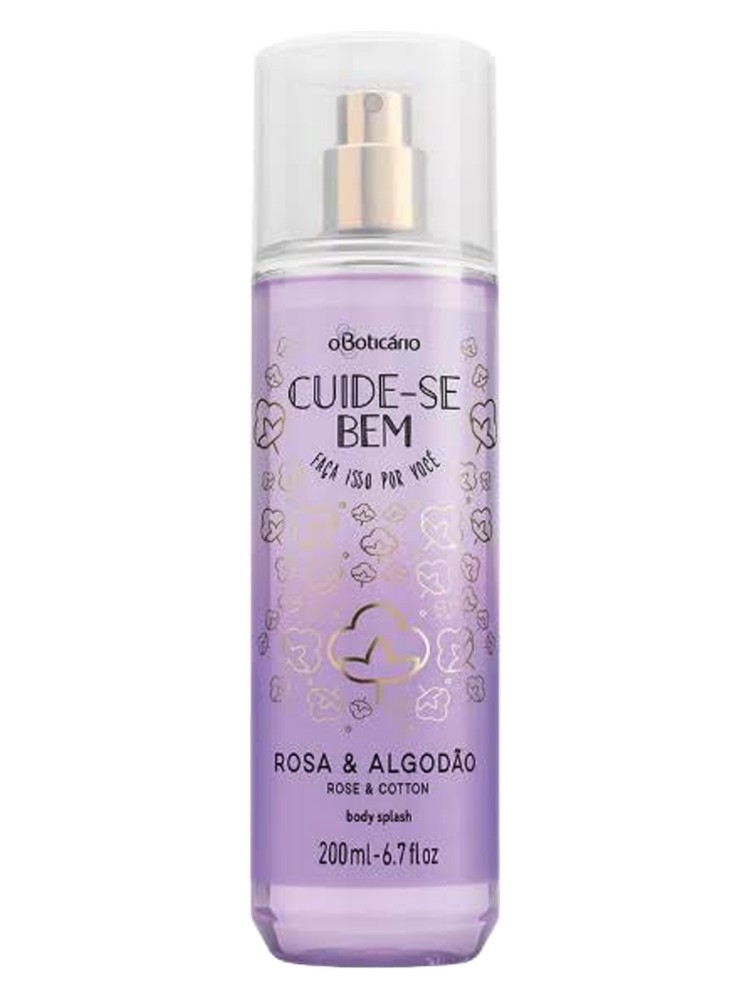 Cuide-se Bem Rosa e Algodão O Boticário — аромат