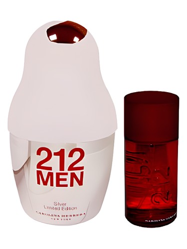 212 Men Silver Carolina Herrera