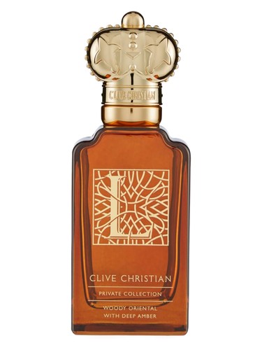 L for Men Woody Oriental With Deep Amber Clive Christian