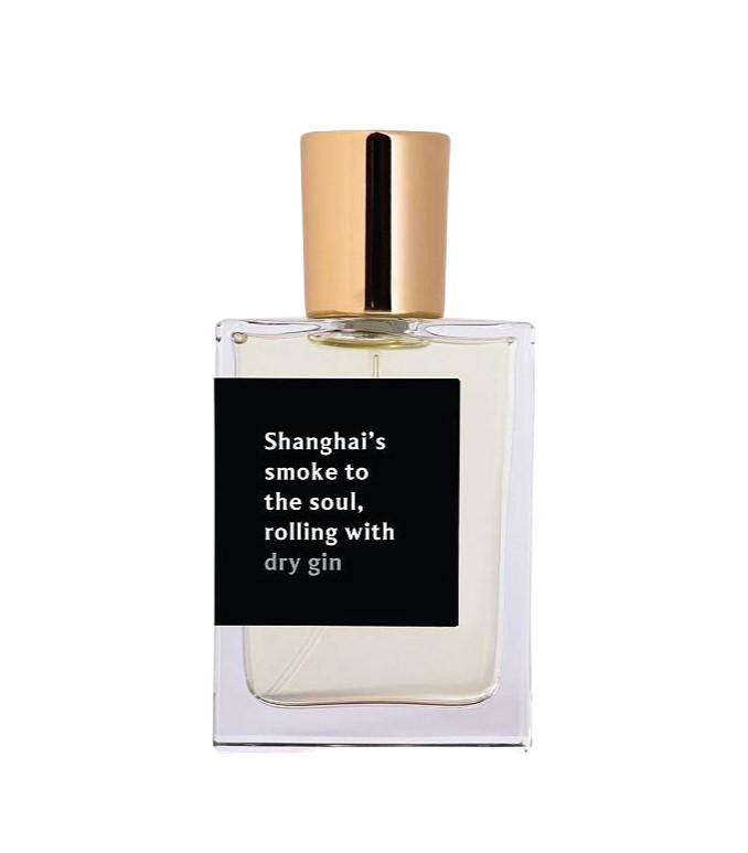 Shanghai's smoke to the soul, rolling with DRY GIN Proad — аромат
