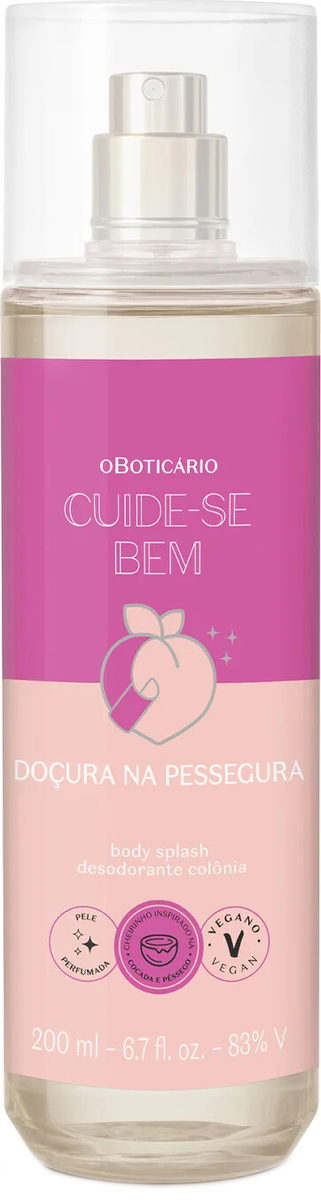 Cuide-se Bem Doçura na Pessegura O Boticário — аромат