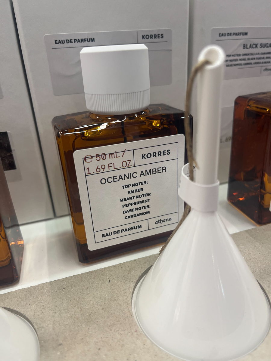 Oceanic Amber Eau de Parfum Korres — аромат