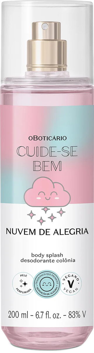 Cuide-se Bem Nuvem de Alegria O Boticário — аромат