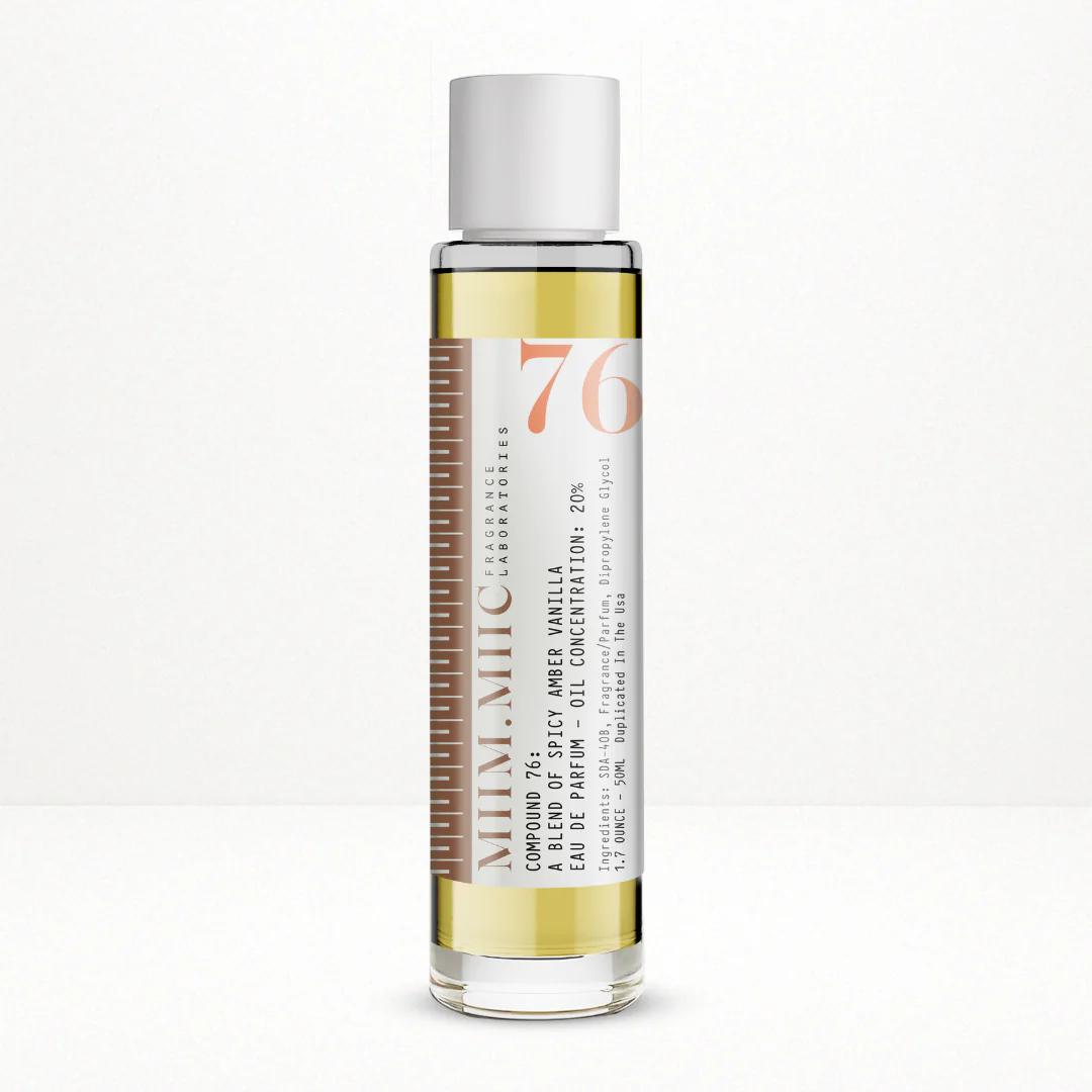 No 76 Spicy Amber Vanilla MiimMiic — аромат