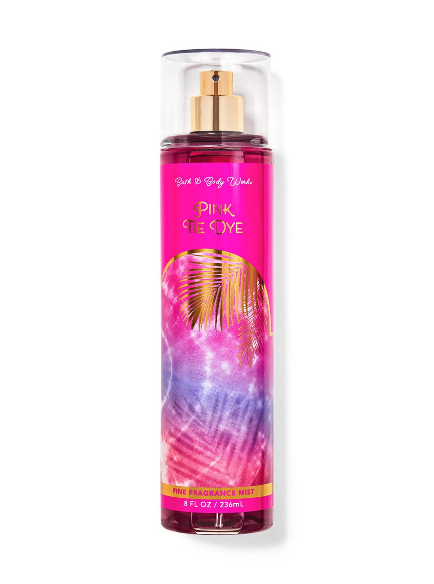 Pink Tie Dye Bath & Body Works — аромат