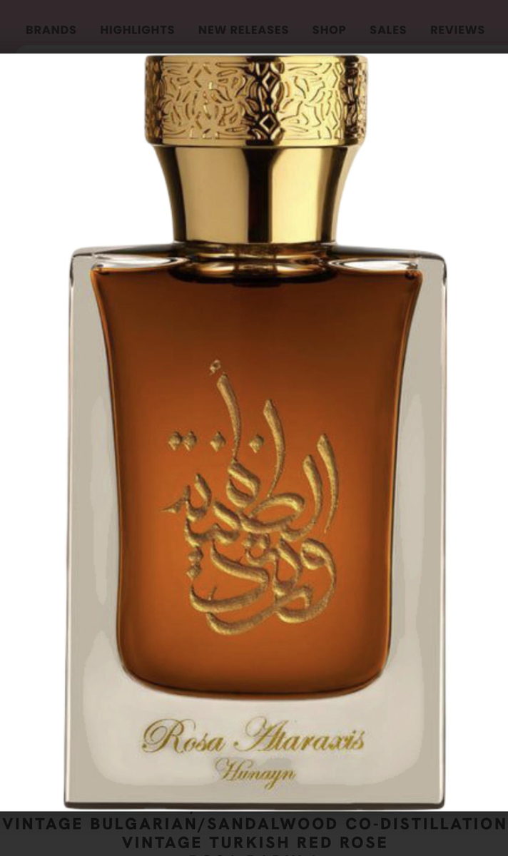 Rosa Ataraxis II.I Hunayn — аромат