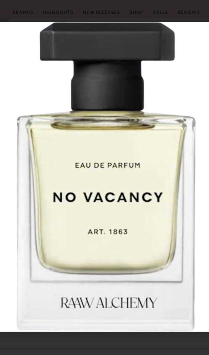 No Vacancy RAAW Alchemy — аромат