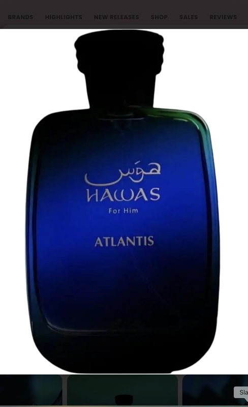 Hawas Atlantis Rasasi — аромат
