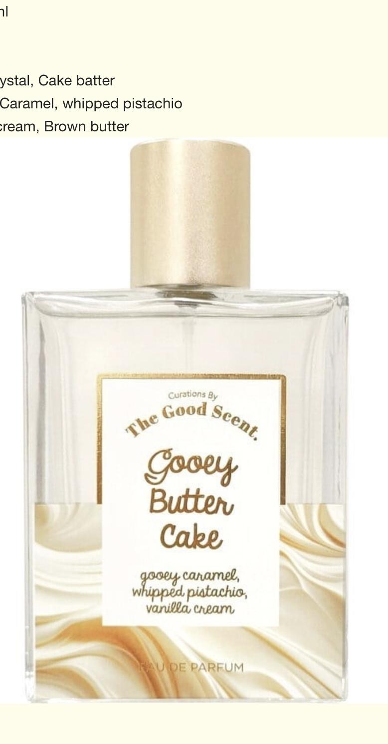 Gooey Butter Cake The Good Scent — аромат