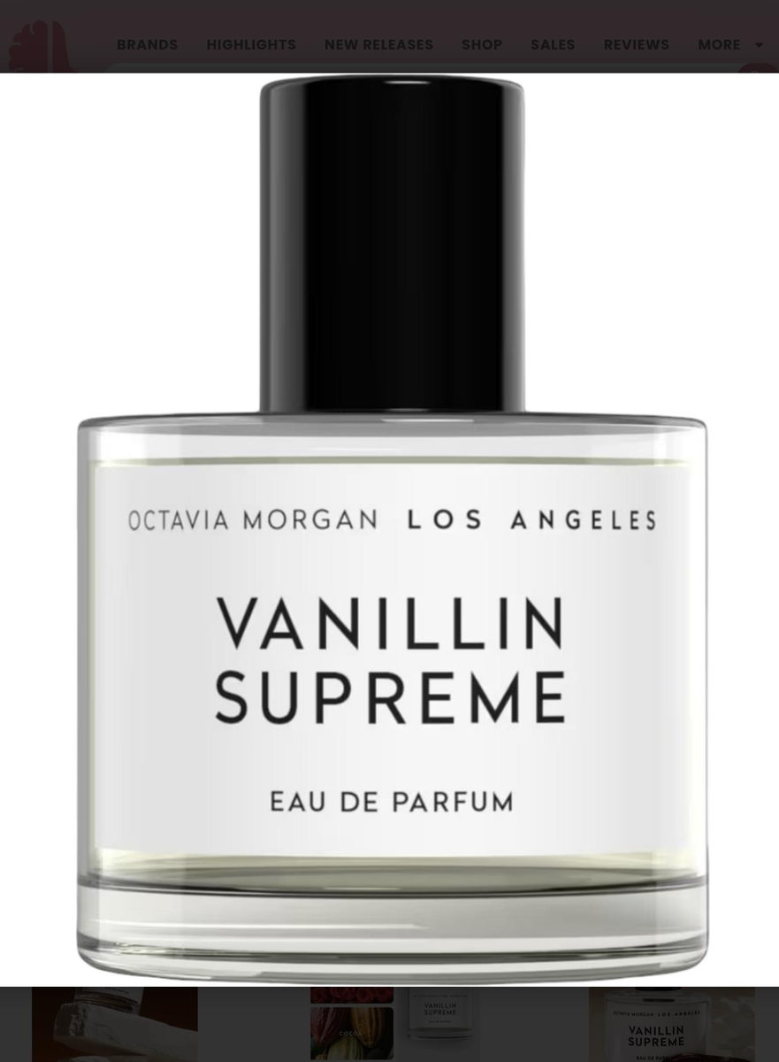 Vanillin Supreme Octavia Morgan Los Angeles — аромат