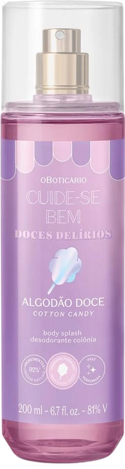 Cuide-se Bem Doces Delírios Algodão Doce O Boticário — аромат