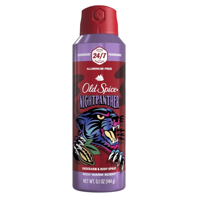 Night Panther Old Spice — аромат