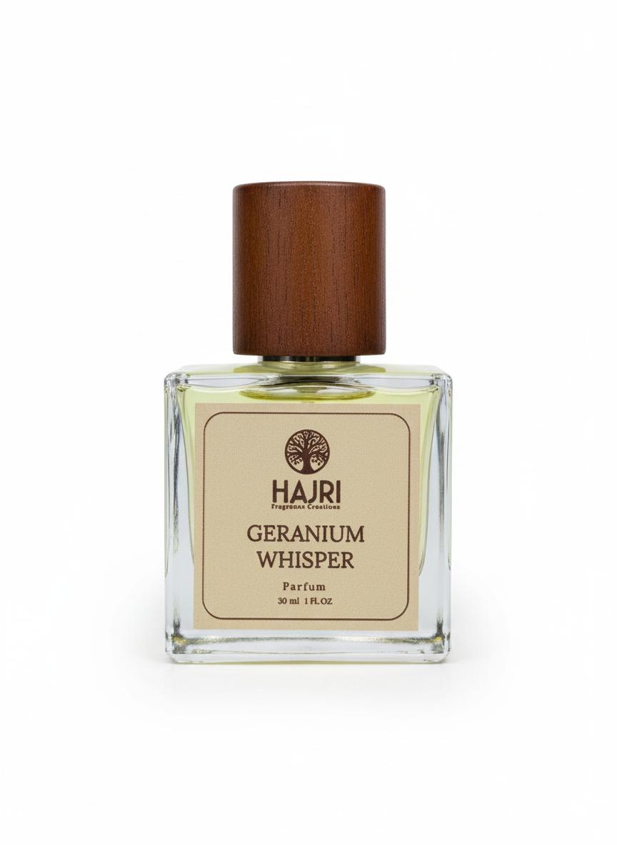 Geranium Whisper Hajri — аромат