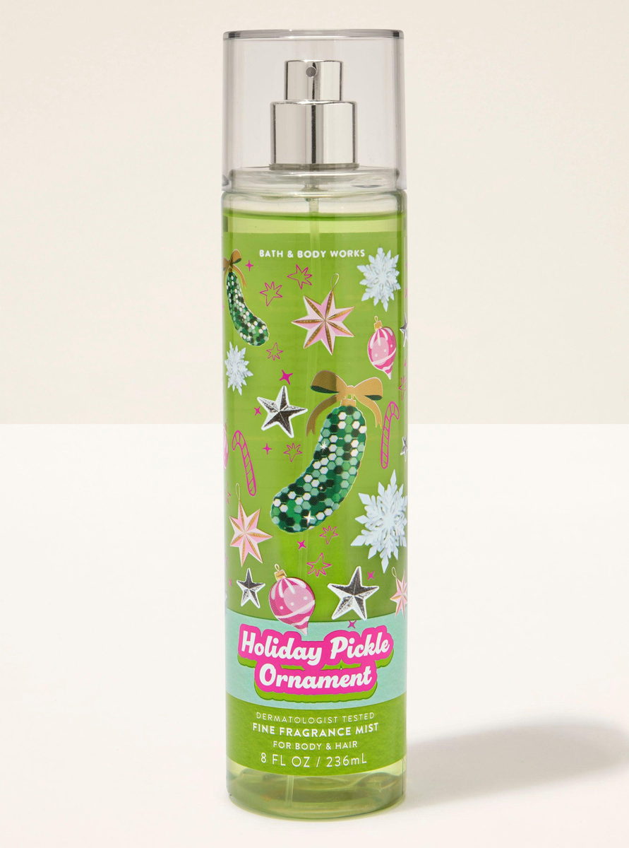 Holiday Pickle Ornament Bath & Body Works — аромат