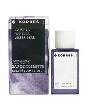 Peonia Vanilla Amber Pear Korres — аромат