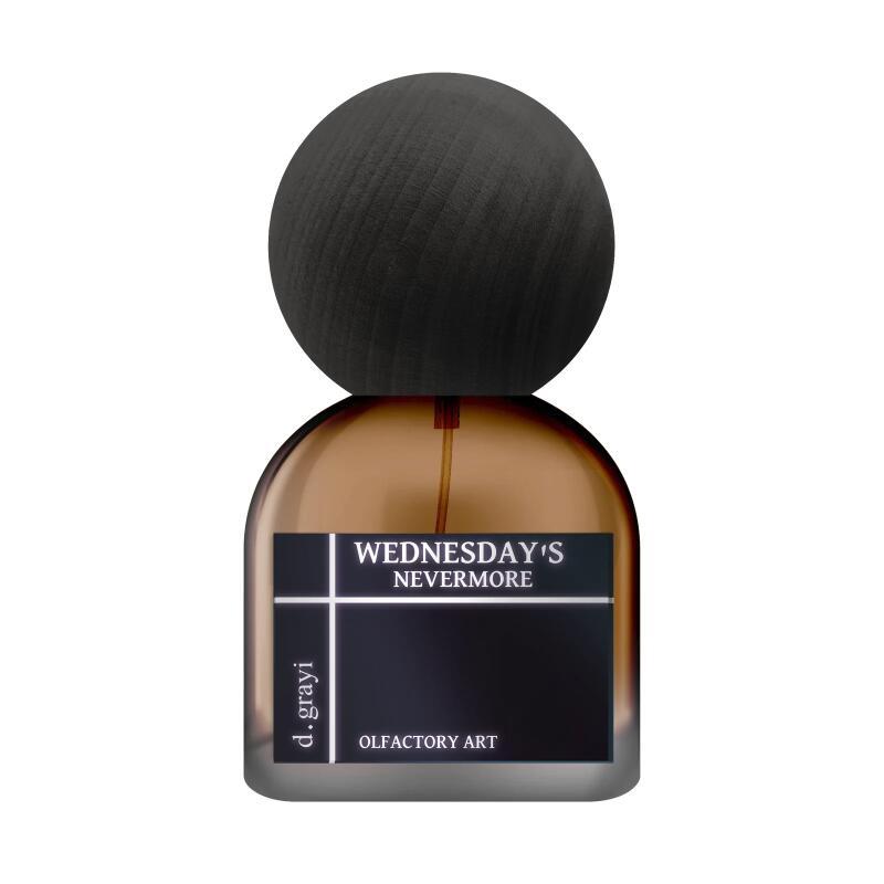 Wednesday's Nevermore d.grayi Lattafa Perfumes — аромат