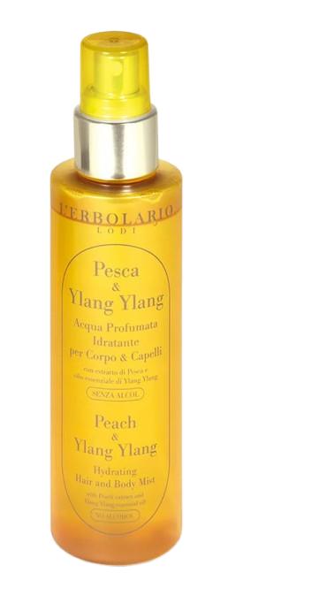 Acqua Profumata Idratante Pesca & Ylang Ylang L'Erbolario — аромат