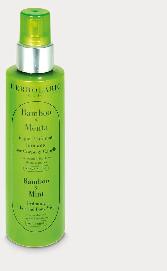 Acqua Profumata Idratante Bamboo & Menta L'Erbolario — аромат