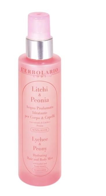Acqua Profumata Idratante Litchi & Peonia L'Erbolario