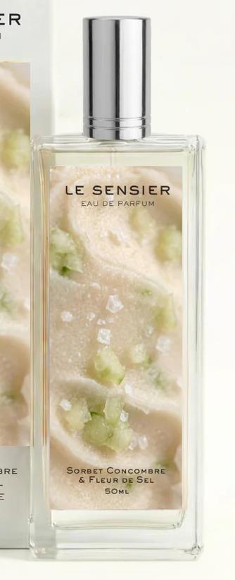 Sorbet Concombre & Fleur de Sel Le Sensier — аромат