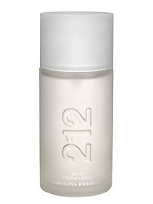 212 Men White Carolina Herrera