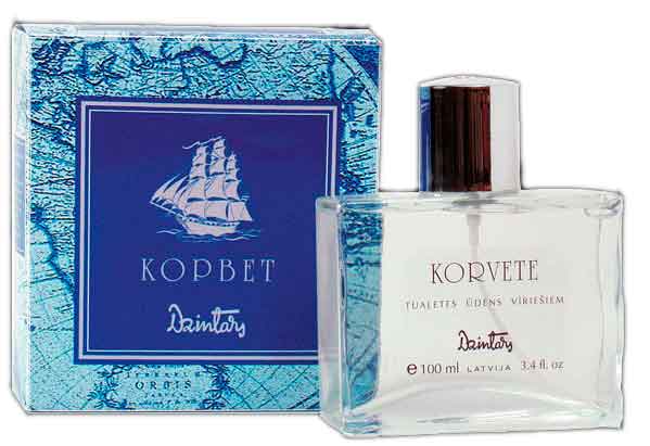 Korvete Dzintars — аромат