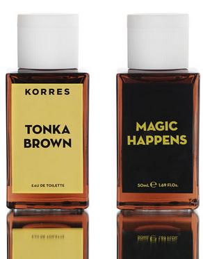 Tonka Brown: Magic Happens Korres — аромат