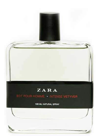 Intense Vetyver Zara — аромат