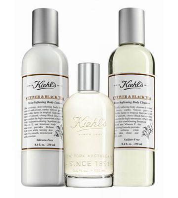 Aromatic Blends: Vetiver & Black Tea Kiehl's — аромат