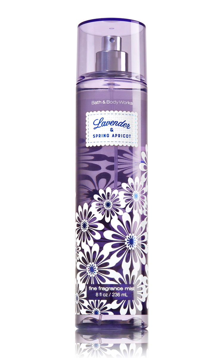 Lavender & Spring Apricot Bath & Body Works — аромат